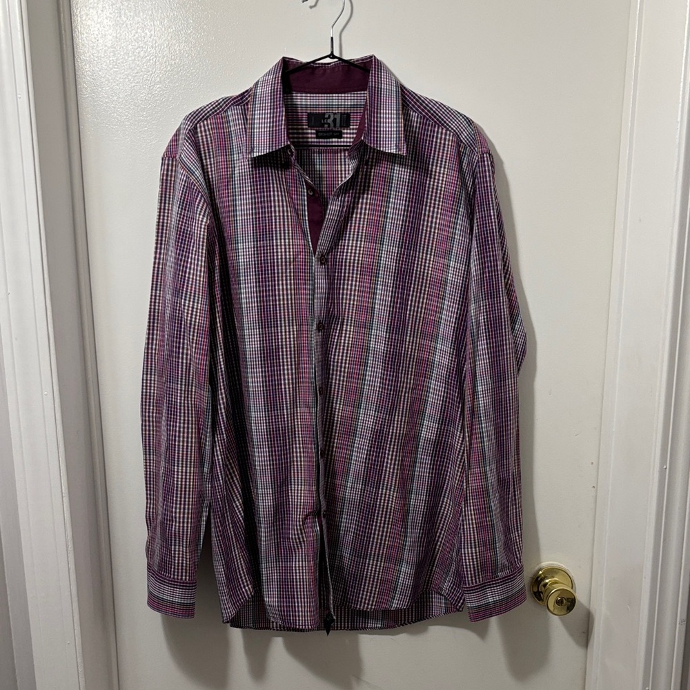 Le 31 Multicolor Plaid Shirt